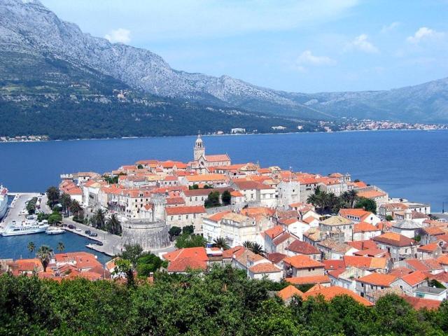 High View-A Seaside Villa With Huge Jacuzzi Račišće المظهر الخارجي الصورة